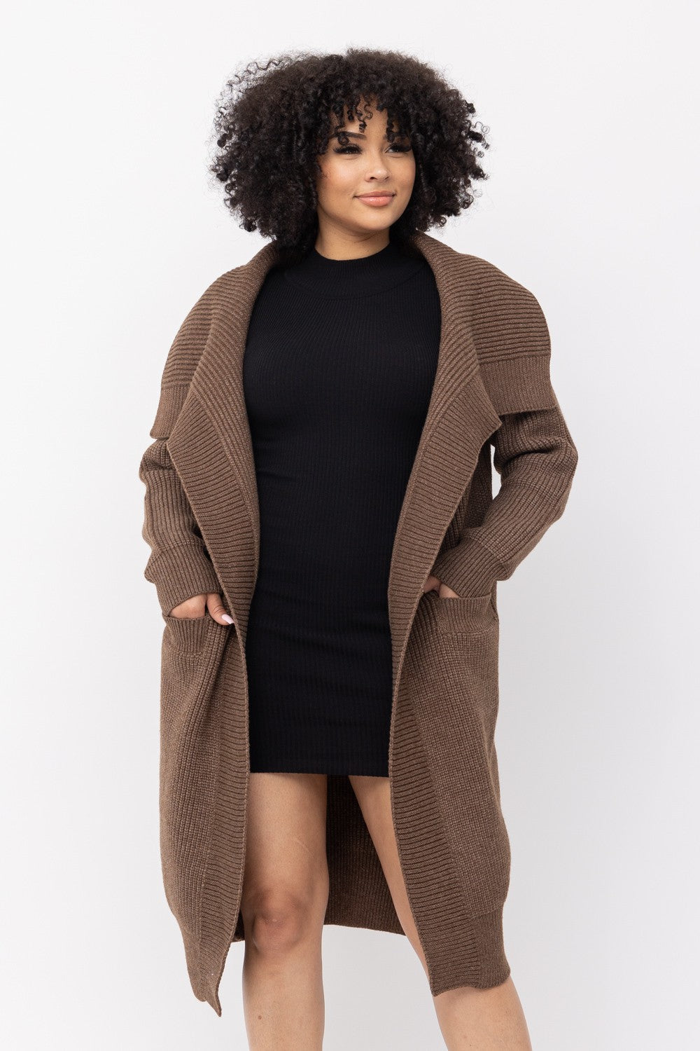 23203 SlightlyBelow the Kee Cardigan Coat